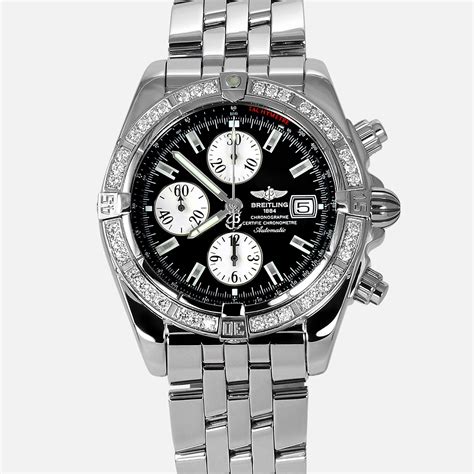 a13356 breitling chronomat|breitling a13356 diamond bezel.